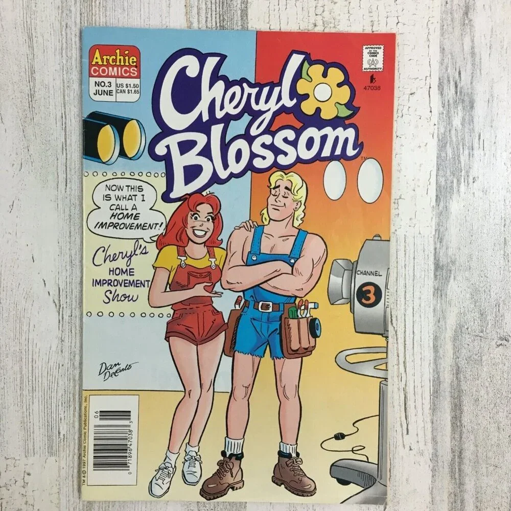 Cheryl Blossom #3 June 1997 Dan DeCarlo Cover Home Improvement - Picture 1 of 15